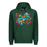 Sports Green tanned and tipsy Premium Hoodie - AdoDesignShop
