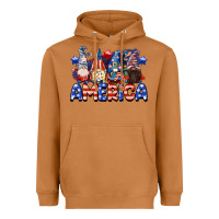 Meerkat America gnomes 4th of July Heavyweight Hoodie - CowGirlArtShop