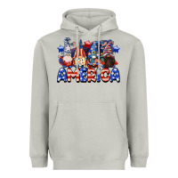 Moon Dust America gnomes 4th of July Heavyweight Hoodie - CowGirlArtShop