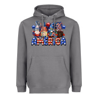 Storm America gnomes 4th of July Heavyweight Hoodie - CowGirlArtShop