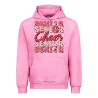 Fuchsia Pink senior cheer 2024 Urban Hoodie - MaliasSmallBusiness