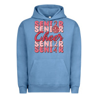 Pigment Pebble Blue senior cheer 2024 Urban Hoodie - MaliasSmallBusiness