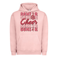 Pigment Salmon senior cheer 2024 Urban Hoodie - MaliasSmallBusiness