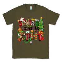 Army Green santa's favorite cpht Classic Tee - Zillion Design Studio