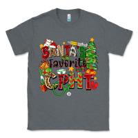 Charcoal Heather santa's favorite cpht Classic Tee - Zillion Design Studio