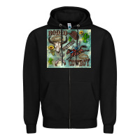 Black country western Zipper Hoodie - Zillion Design Studio