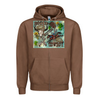 Chestnut country western Zipper Hoodie - Zillion Design Studio