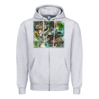 Heather Grey country western Zipper Hoodie - Zillion Design Studio