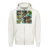 Oatmeal Heather country western Zipper Hoodie - Zillion Design Studio