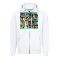 White country western Zipper Hoodie - Zillion Design Studio