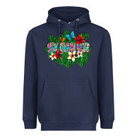 Navy summer Heavyweight Hoodie - SublimationCraftShop