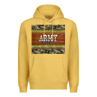Army Mom Leopard Glitter Camouflage Premium Hoodie | Teevron