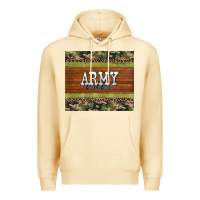 Pina Colada army mom leopard glitter camouflage Premium Hoodie - BarkalooDesign
