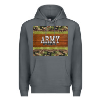 Rock army mom leopard glitter camouflage Premium Hoodie - BarkalooDesign