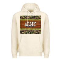 Tofu army mom leopard glitter camouflage Premium Hoodie - BarkalooDesign