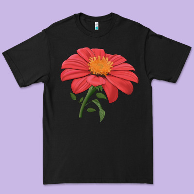 Del Sol Sunflower Premium Tee Designed By Lillyallendesigns