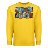 Lemon winter vibes Premium Sweatshirt - FaDigitalArtStudio