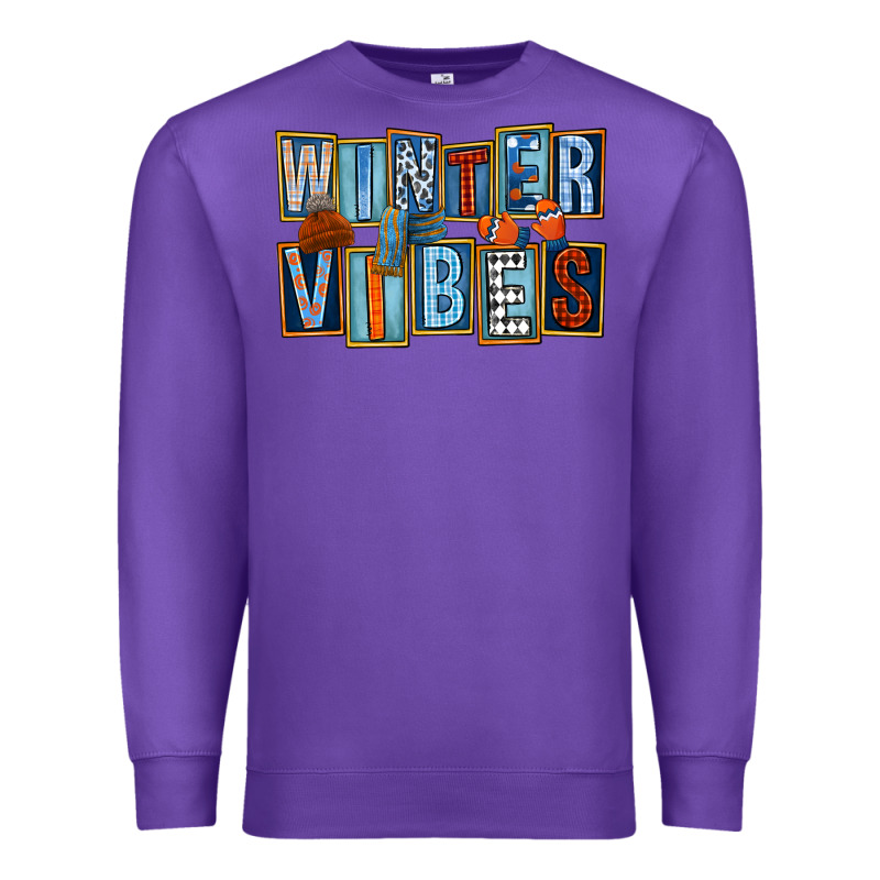 Winter Vibes Premium Sweatshirt by FaDigitalArtStudio | Teevron
