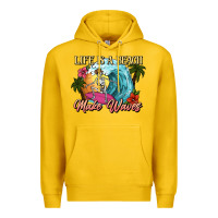 Lemon Life is a beach make waves skeleton Premium Hoodie - NancyCooperArtShop