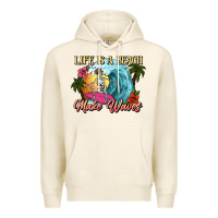Tofu Life is a beach make waves skeleton Premium Hoodie - NancyCooperArtShop