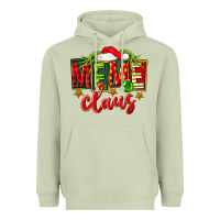 Matcha Christmas meme claus Heavyweight Hoodie - FaDigitalArtStudio