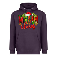 Plum Christmas meme claus Heavyweight Hoodie - FaDigitalArtStudio