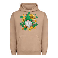 Pigment Burro st patrick's day shamrock sunflowers gnome Urban Hoodie - MaliasSmallBusiness