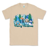 Mushroom merry christmas snowman gnomes Classic Tee - Zillion Design Studio