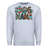 Heather Grey dog mama Premium Sweatshirt - RacoonDesign