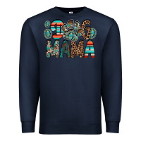 Navy dog mama Premium Sweatshirt - RacoonDesign