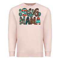 Pale Pink dog mama Premium Sweatshirt - RacoonDesign