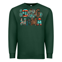 Sports Green dog mama Premium Sweatshirt - RacoonDesign