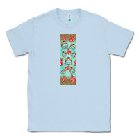 Dusty Blue american football with lightning bolt  pen wrap Classic Tee - BundleAndBundleShop