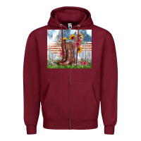 Burgundy christian western Zipper Hoodie - Zillion Design Studio