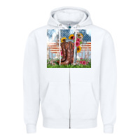 White christian western Zipper Hoodie - Zillion Design Studio