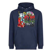 Navy sweet summer time Heavyweight Hoodie - SublimationCraftShop