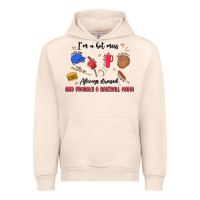 Sandshell i'm a hot mess,always stressed,and proudly a baseb Urban Hoodie - MaliasSmallBusiness