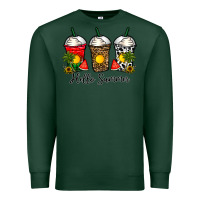 Sports Green hello summer Premium Sweatshirt - CowhideDigitalArt