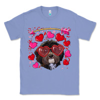 Colony Blue Valentine's day havanese dog Classic Tee - RanaPortraitStore