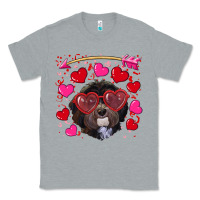 Heather Grey Valentine's day havanese dog Classic Tee - RanaPortraitStore