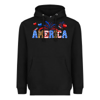 Black Western America Heavyweight Hoodie - Neo Western