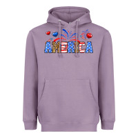Lavender Western America Heavyweight Hoodie - Neo Western