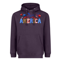 Plum Western America Heavyweight Hoodie - Neo Western