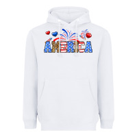 White Western America Heavyweight Hoodie - Neo Western