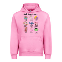 Fuchsia Pink gos says ı am easter Urban Hoodie - MaliasSmallBusiness