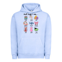Pigment Grape Ice gos says ı am easter Urban Hoodie - MaliasSmallBusiness
