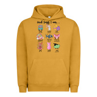 Pigment Peanut Butter gos says ı am easter Urban Hoodie - MaliasSmallBusiness