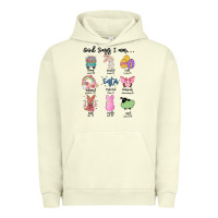 Pigment Pistachio gos says ı am easter Urban Hoodie - MaliasSmallBusiness