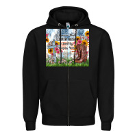 Black christian western american made country raised Zipper Hoodie - Zillion Design Studio