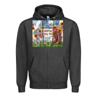 Charcoal Heather christian western american made country raised Zipper Hoodie - Zillion Design Studio